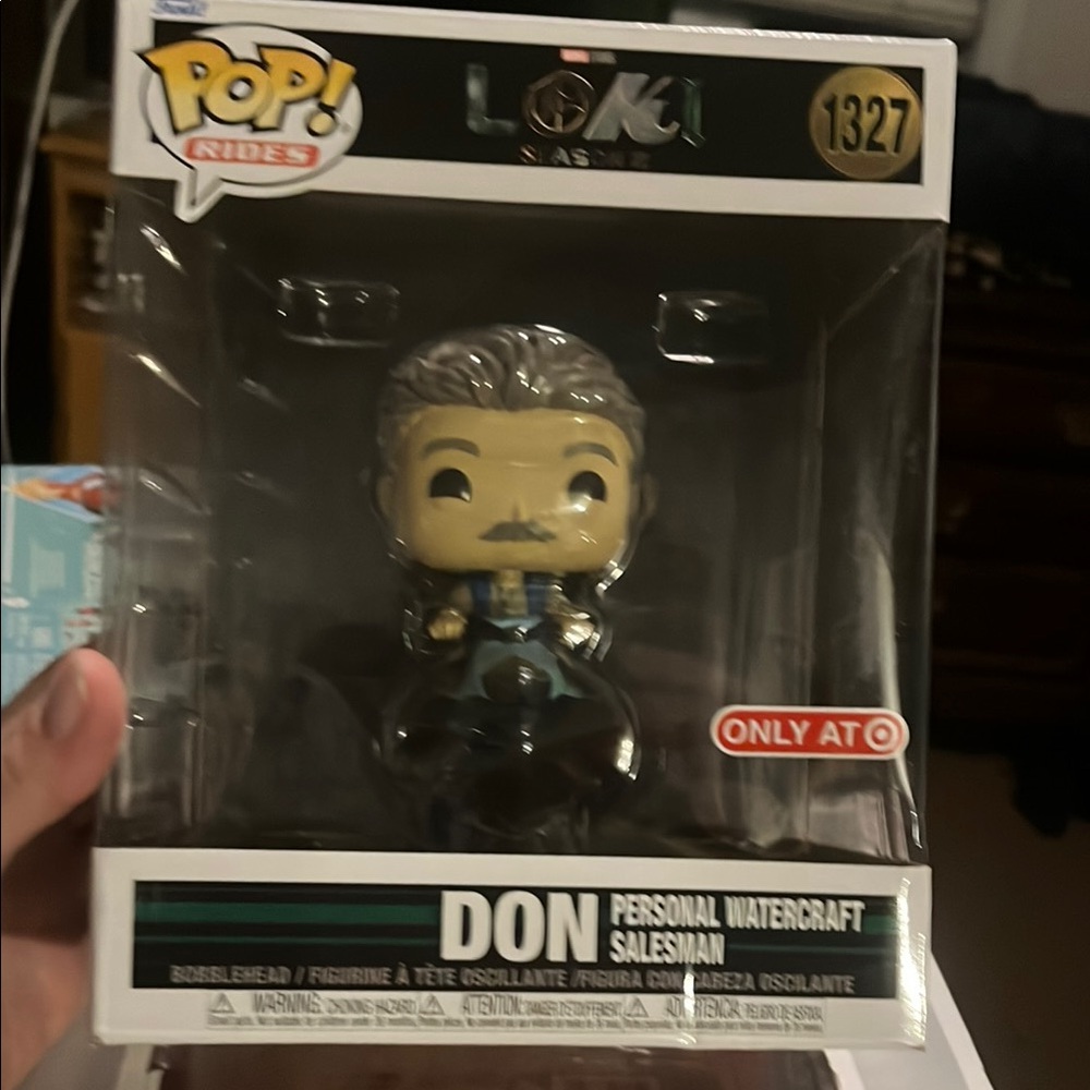 Funko Pop! Rides Don Figure with Blue and Black Outfit